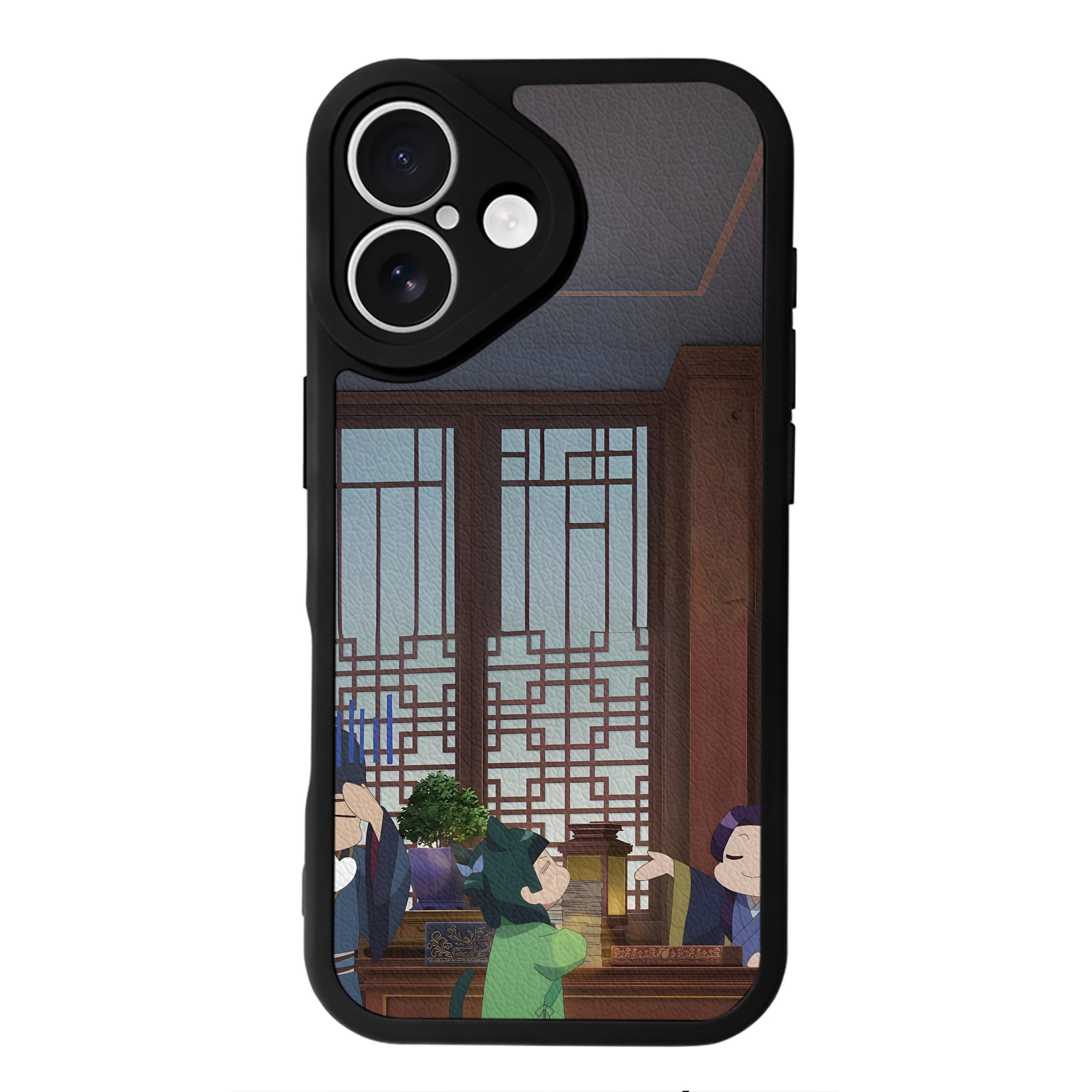 薬屋のひとりごと The Apothecary Diaries 【iPhone 16シリーズ対応】シリコンスマホケース（レザー調） 材質：シリコン